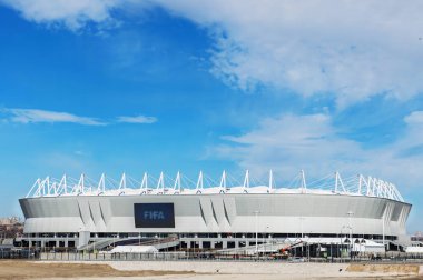 Futbol Stadyumu Rostov Arena. Stadyumun 2018 Dünya Kupası için. Rusya, Rostov-On-Don
