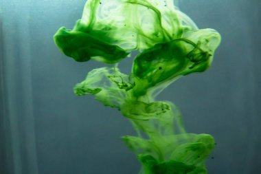 su soyut boya desenleri