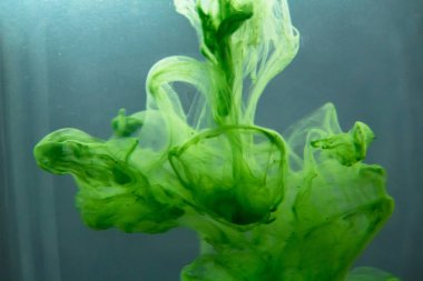 su soyut boya desenleri