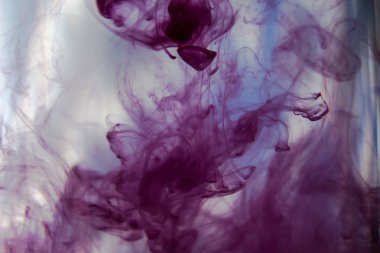 su soyut boya desenleri