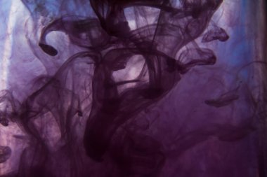 su soyut boya desenleri