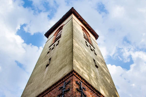 Torre Della Vecchia Chiesa Tedesca — Foto Stock