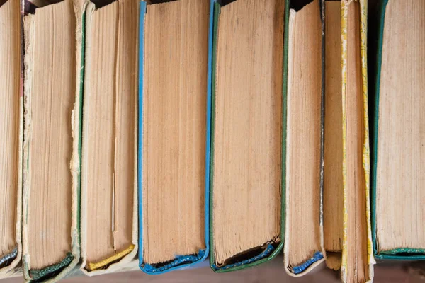 Tilikan Atas Tekstur Latar Belakang Buku Lama — Stok Foto