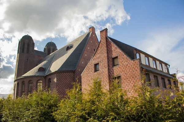 Het Oude Gebouw Van Duitse Kerk — Stockfoto