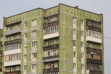 Eski çok katlı apartmanlar