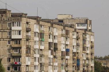 Eski çok katlı apartmanlar