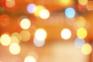 Renkli festival Noel zarif arka plan bokeh ışıkları ile