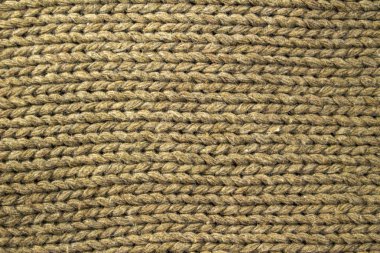 kahverengi örme kumaş arka plan dokusu