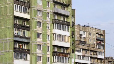 Eski çok katlı apartmanlar