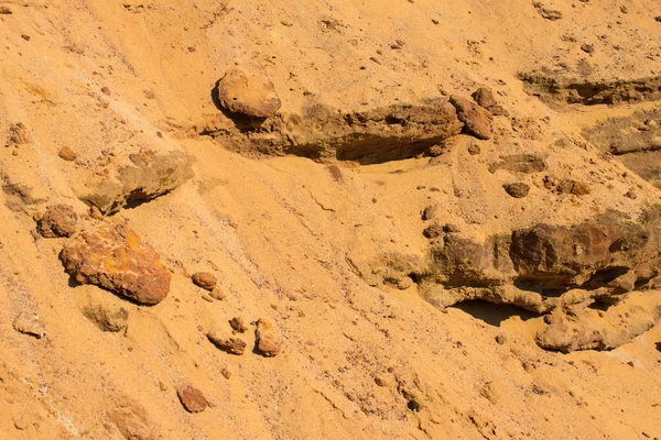 Red Sand Stones Background Texture — Stock Photo, Image