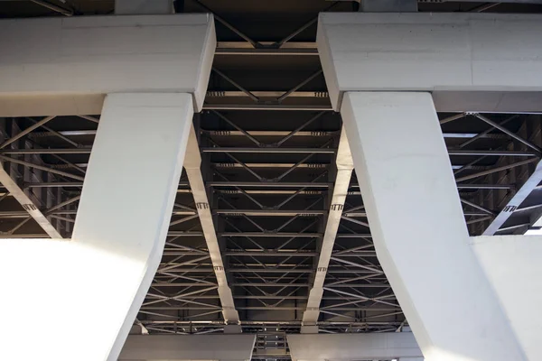 Bridge Supports Perspective — Stock Photo, Image