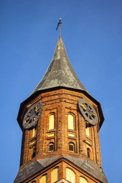 Bellissimo Orologio Antico Sulla Torre — Foto Stock
