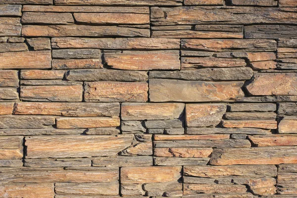 Parede Pedra Decorativa Textura Fundo — Fotografia de Stock
