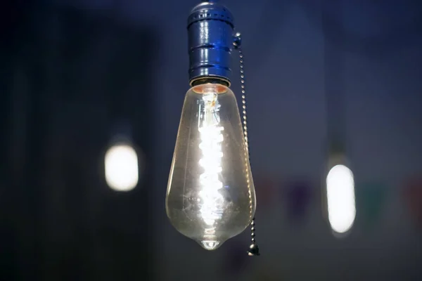 unusual retro light bulb