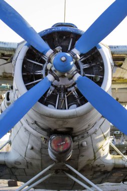 Eski tek motorlu uçak vida