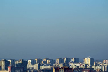 bir yükseklikten güzel kenti