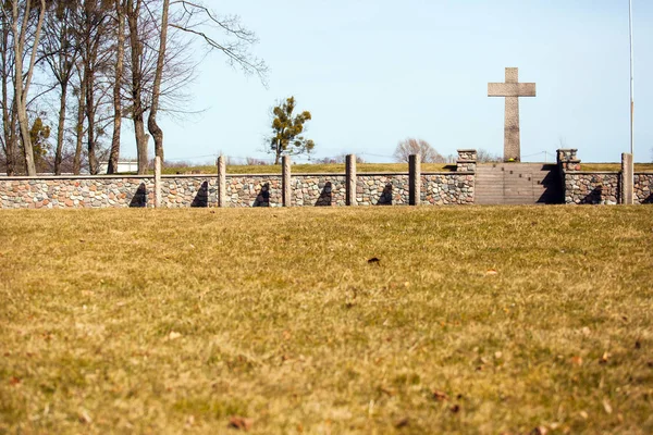 Cmentarz Ofiar Wojny Światowej — Zdjęcie stockowe