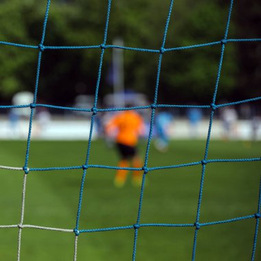 kaleci net kapısının arkasında