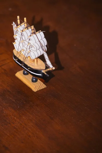Figure Saiing Ship — стоковое фото