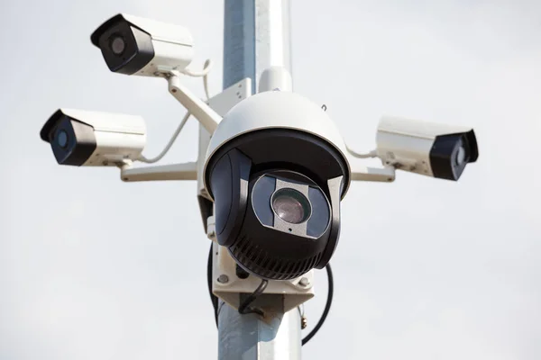 Moderne Video Surveillancesysteem — Stockfoto