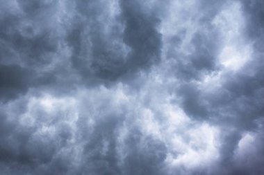 kasvetli fırtına bulutları, arka plan, doku