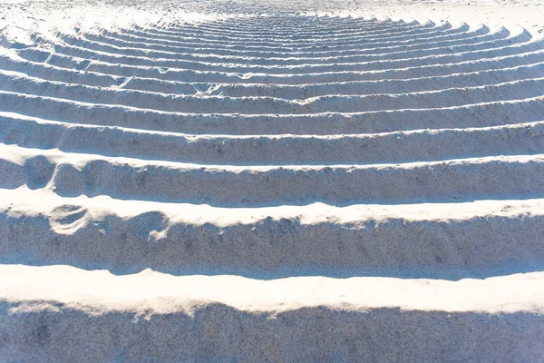 Великі Абстрактні Кола Піску Фон Текстура — стокове фото