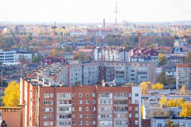 Apartman binaları ile yoğun kentsel gelişim