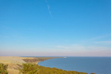 denize sıfır, Curonian Spit Milli Parkı korumalı çevrenin güzel görünümü