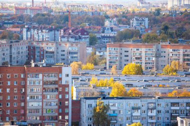 Apartman binaları ile yoğun kentsel gelişim