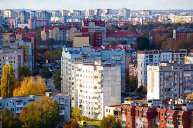 Apartman binaları ile yoğun kentsel gelişim