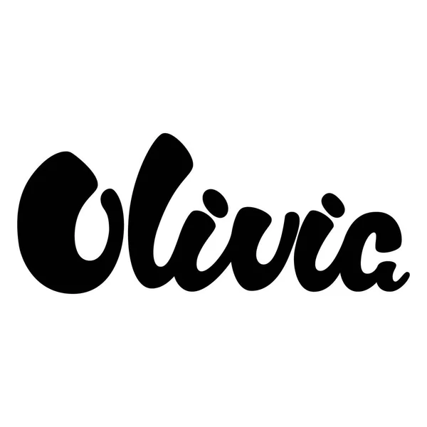 Olivia Stok Vektor Ilustrasi Olivia Bebas Royalti Depositphotos