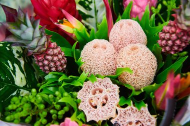 Duvar kağıdı, zencefil çiçekli güzel buket