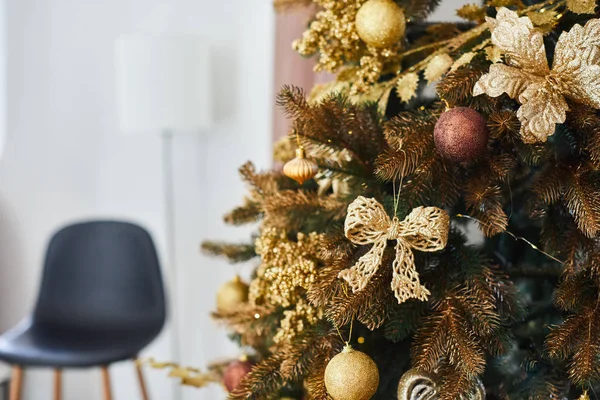 Resim Noel ve yeni yıl ağacı oyuncaklar ve dekorasyon