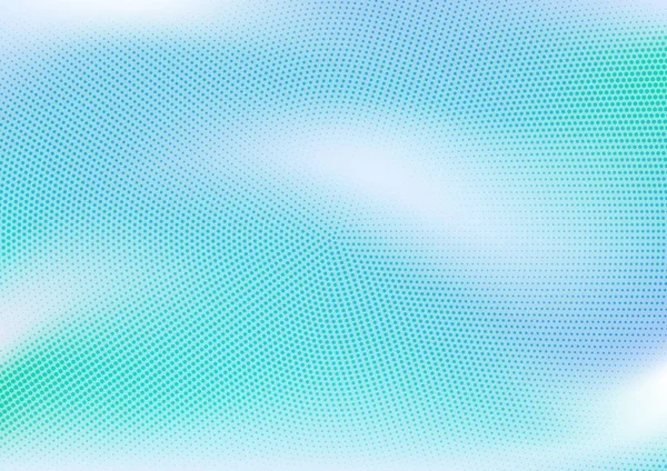 Abstrakter blau gepunkteter und verlaufsförmiger Hintergrund — Stockvektor