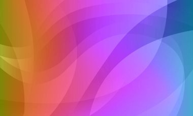 Soyut gökkuşağı degrade dalgalı arka plan