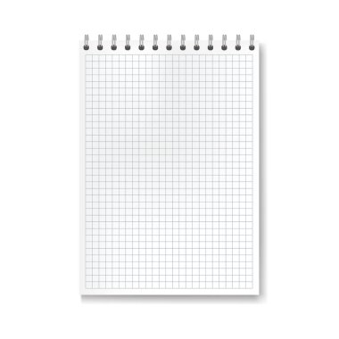 Gerçekçi vektör matematik defter karar verdi.