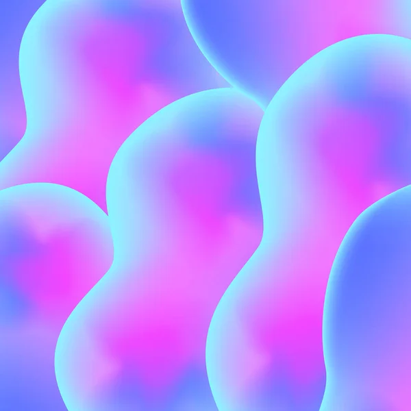 Яркий Неоновый Блестящий Розовый Фиолетовый Синий Градиенты Фона Экрана Смартфона — стоковый вектор