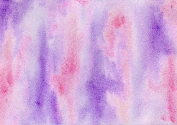 Яскраво-рожевий і фіолетовий акварельний фон — стокове фото