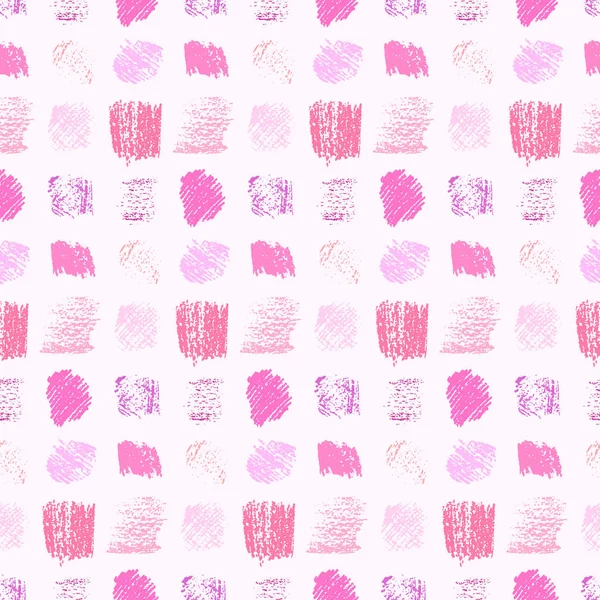 Luz pastel rosa colores grunge cuadrados patrón — Archivo Imágenes Vectoriales