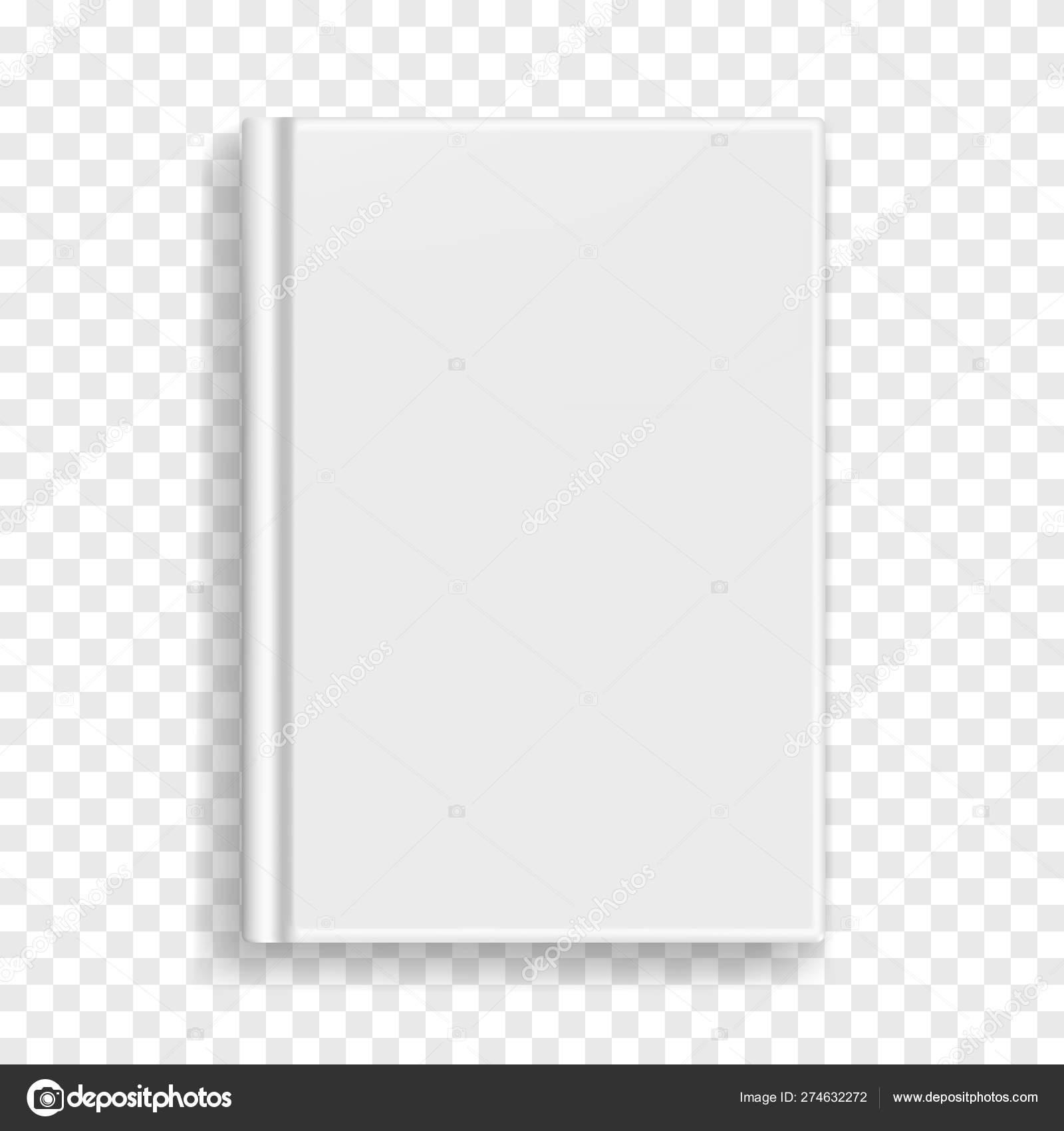 Download White Rectangular Book Or Photobook Cover Mockup Stock Vector C Tatahnka23 274632272 PSD Mockup Templates