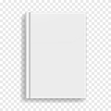 Beyaz dikdörtgen kitap veya fotobook kapak modeli