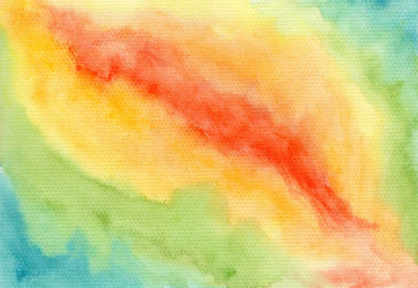 Abstract natuur regenboog aquarel achtergrond — Stockfoto