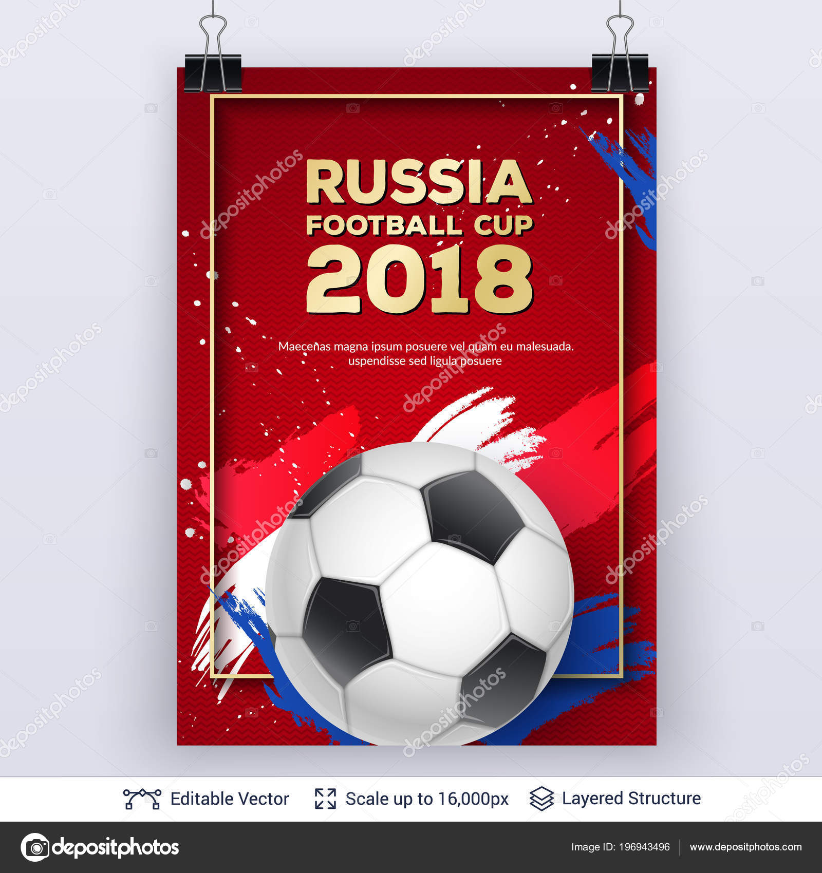 Fifa World Cup Poster Design Template