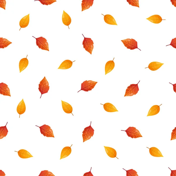 Autumn season seamless pattern. — Stock Vector