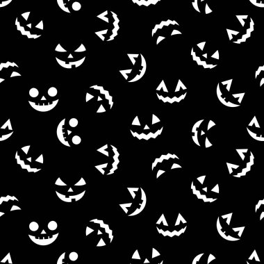 Cadılar Bayramı dekoratif dikişsiz desen.