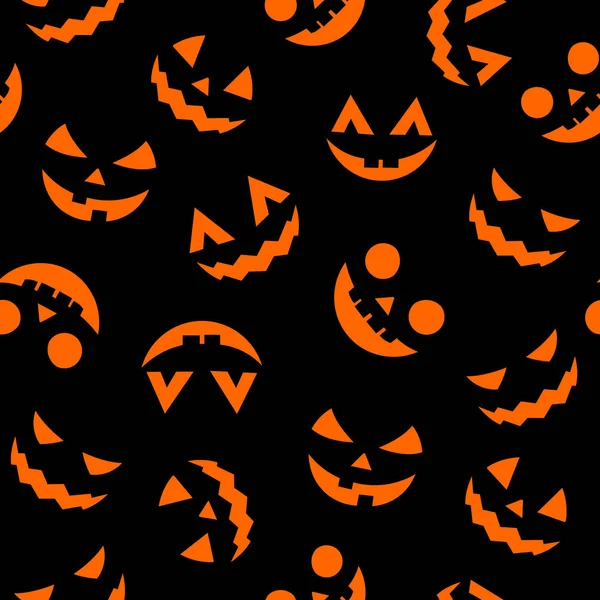 Halloween decorative seamless pattern. — Stock Vector