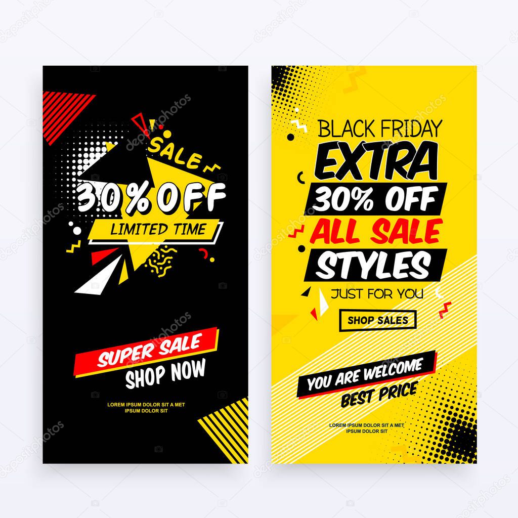 Black Friday Sale Abstract Backgrounds.