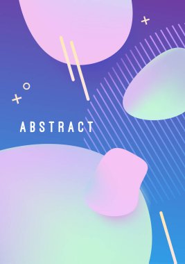 Sıvı gradyan damlaları ile soyut arkaplan.