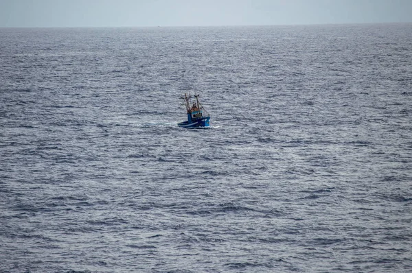 Barco Pesca Cerca Fuerteventura —  Fotos de Stock