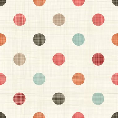 Polka noktasız kumaş deseni